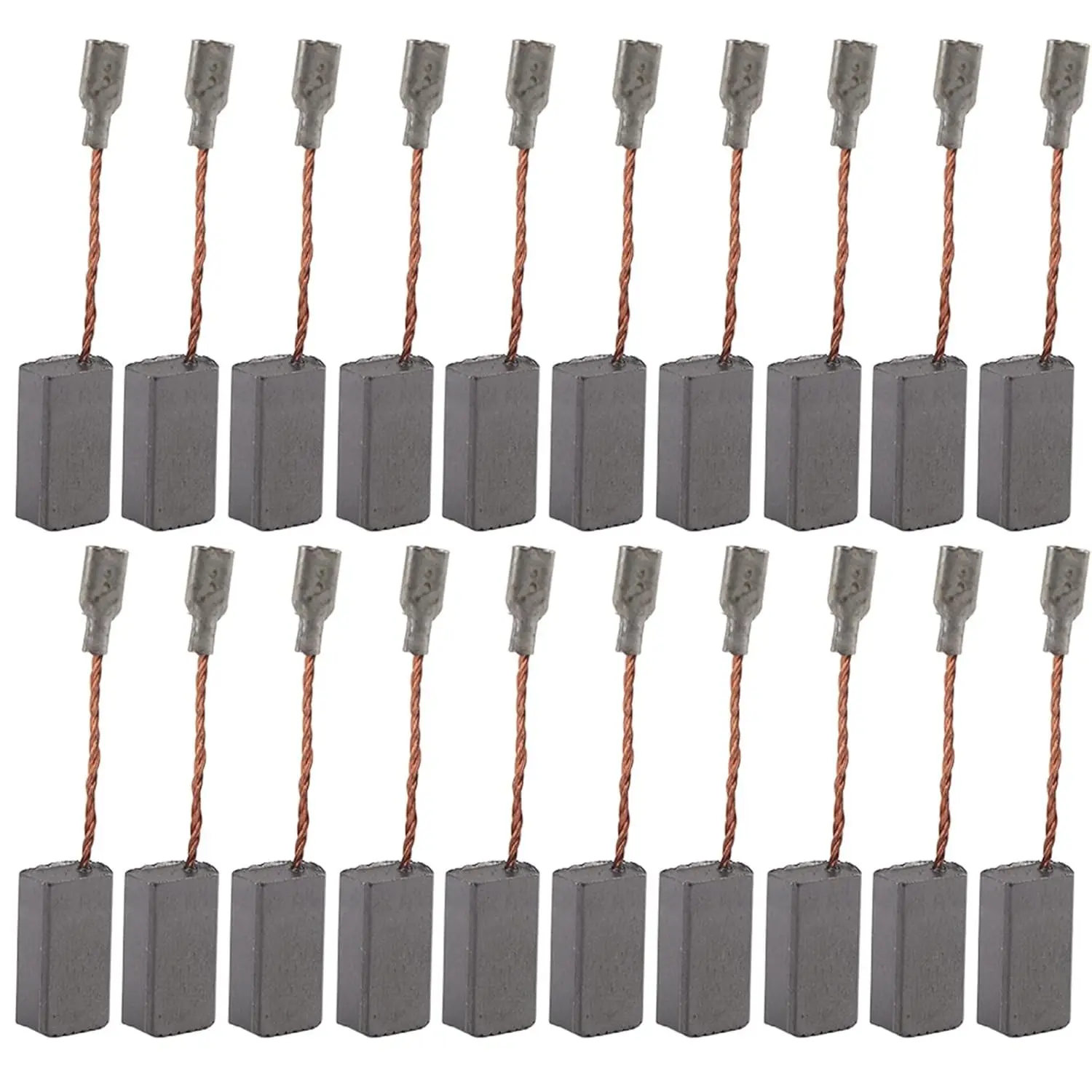 20PCS 100 5*8*16mm Replaceable Motor Carbon Brushes Power Tool for Generic Electric Motor