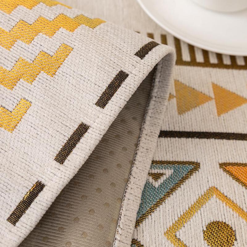 Boho Style Sofa Cover, Washable Sofa Slipcover, 1 Count Non-slip Sofa Towel/Pillowcase without Filler, Reusable Washable Sofa Protector for Home Living Room #TOP PICKS