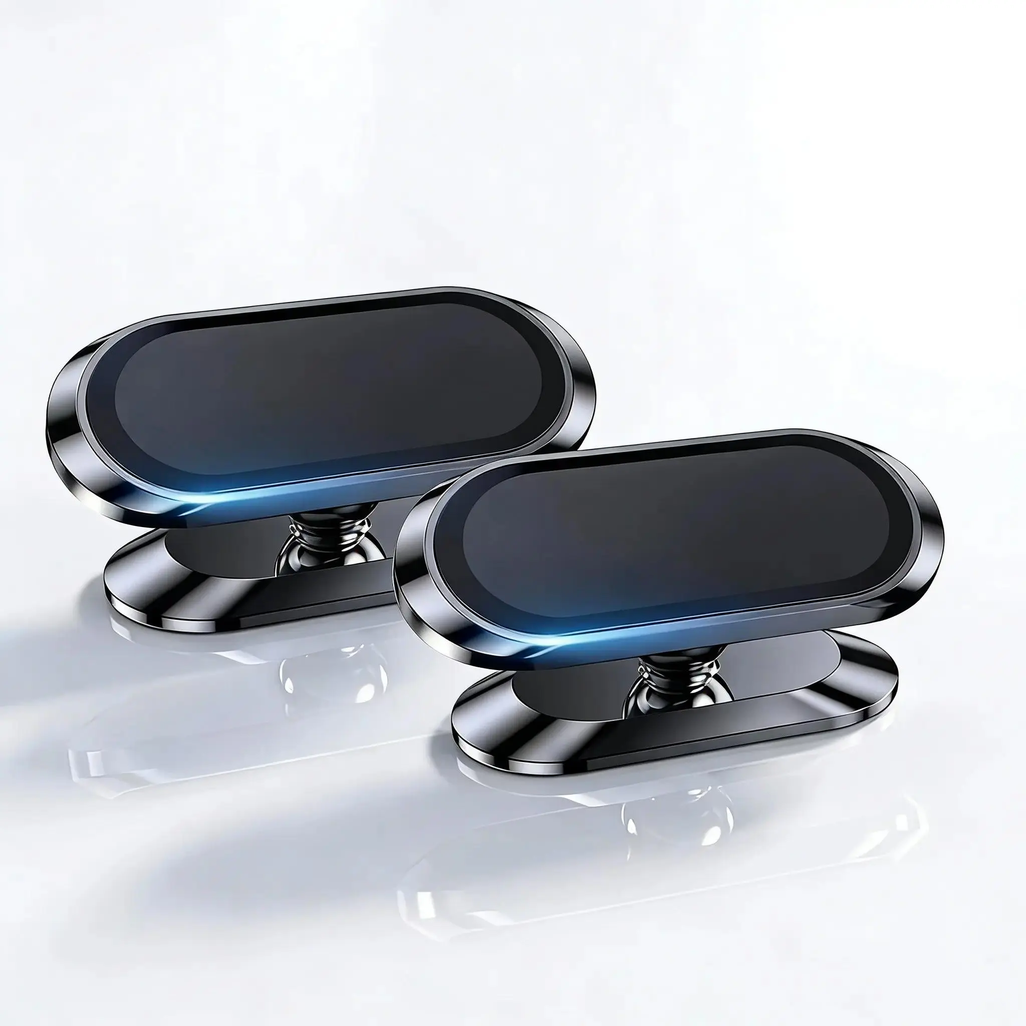 Magnetic Phone holders to tablet mounts 2Pcs Car Magnetic Phone Holder, Rotating Phone Holder, Car Cellphone Mount Universal Suction Cup Navigation Support Adjustable 360 Rotation for Automotive Supplies, Magnetic Phone Stand