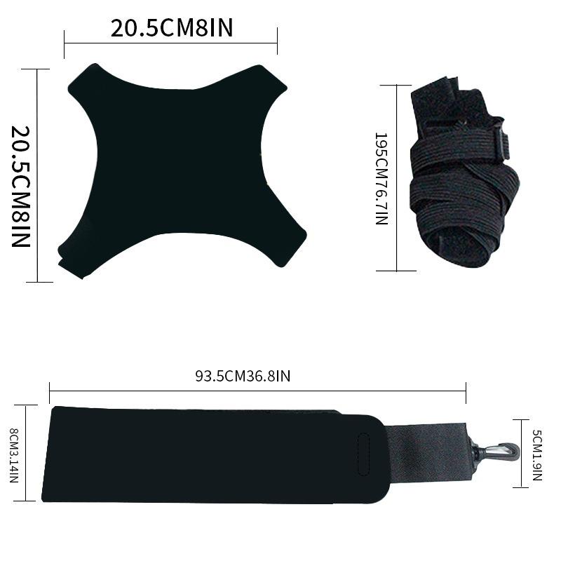 Volleyball Rebound Belt Trainer Elastic Cords Solo Practice for Serves Spiking Defense Indoor Beach Training