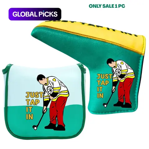 Premium Putter Headcover with Happy Gilmore Design, Golf Club Protector Putter Cover with Stylish Cartoon Pattern, Funny Golf Accessory, Golf Item, Father's Day Gift #GLOBAL PICKS