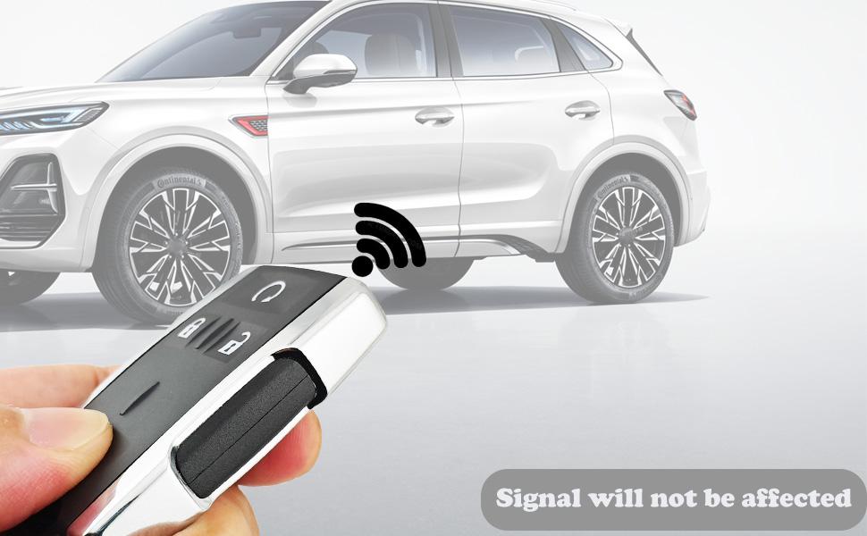 Replacement Key Fob Cover Case fit for Chevy Silverado Colorado GMC Sierra 1500 2500 3500 HD Canyon 2014 2015 2016 2017 2018 2019 2020 2021 Keyless Entry Remote Control Key Fob Shell