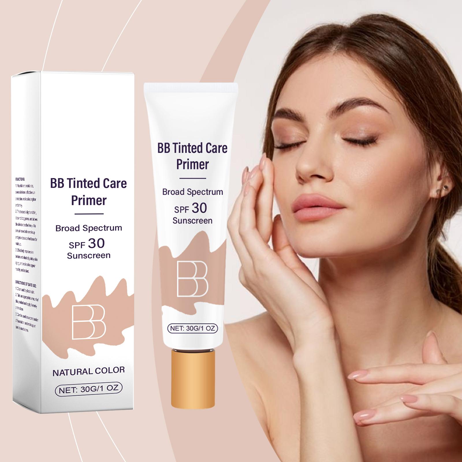 AMZ Protective Bb Cream (Natural Color) Hides Facial Makeup Blemishes And Moisturizes Daily Protective Toner Cream