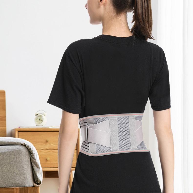 Back Brace for Lower Back Pain with Bionic Support System, Adjustable Knitted Lumbar Support Belt, Breathable Mesh Design with Lumbar Pad,for Herniated Disc,Sciatica,Scoliosis