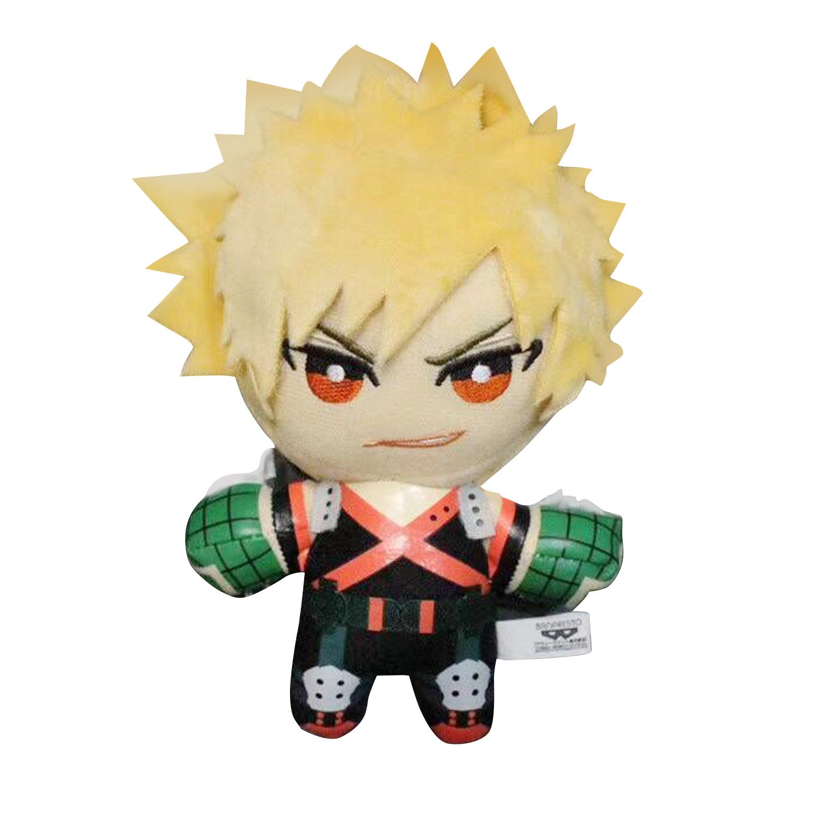 MHA Anime figure Midoriya Izuku bakugou katsuki Plush Toys Shoto Todoroki Plushies soft Pendant Doll pillow bag decora fans Gift