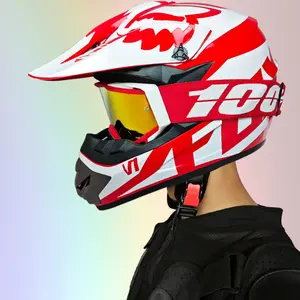 Teen Off-Road Helmet for Downhill Biking, ATV, Kart Riding - Durable Premium Materials, Compact and Practical Structure, Comfortable Wearing Experience, Suitable for Beach Off-Road Adventures