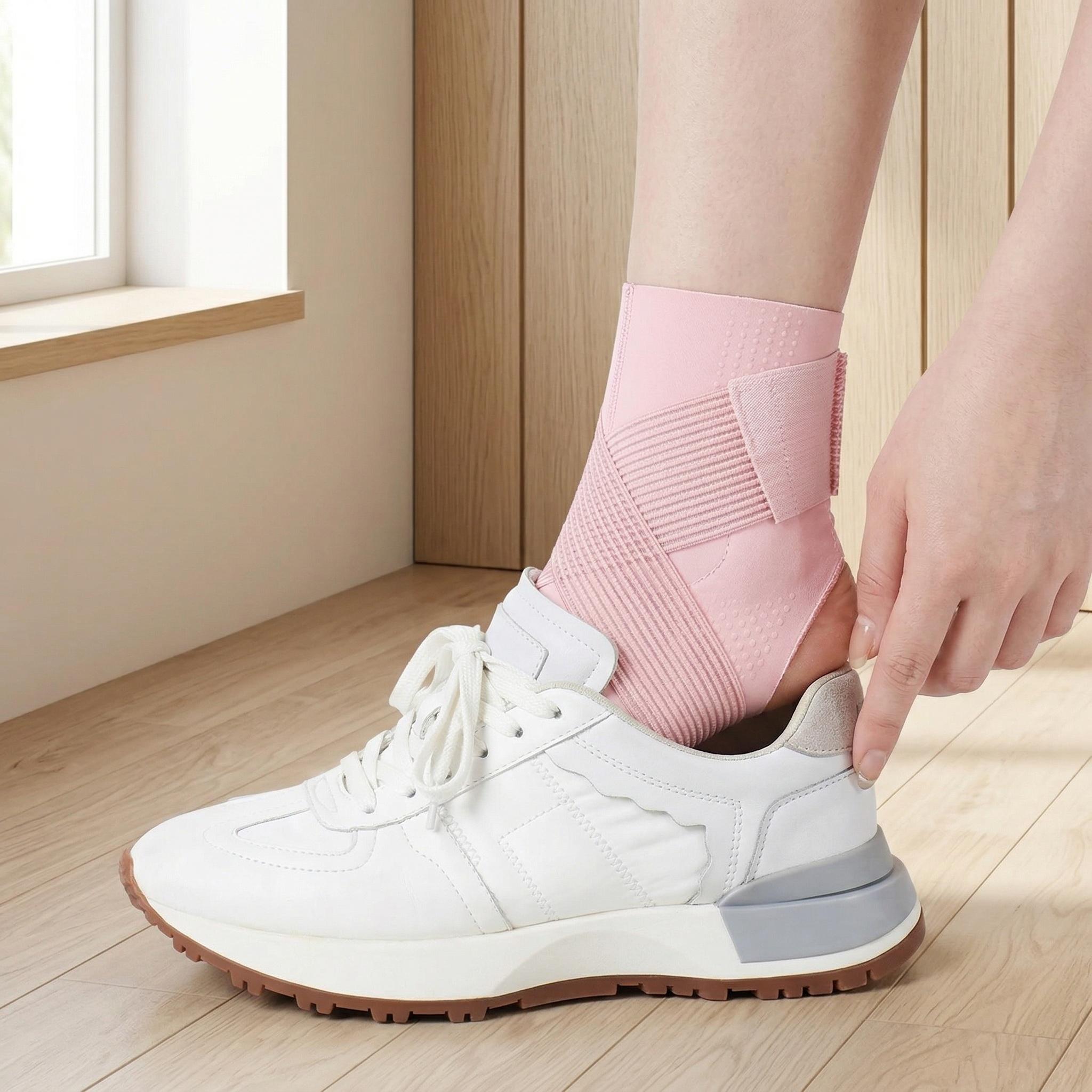 Ankle Strap for Sprain Prevention Sleek & Breathable Joint Protector for All-Day Comfort  Fit into any shoe