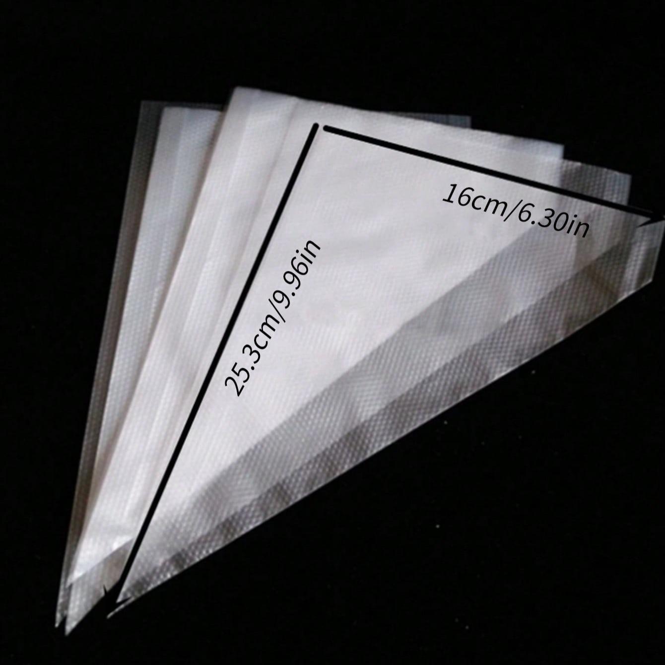 Piping Bag (100pcs), Triangular Baking Bag, Baking Piping Bag, Decorating Tool For Cake, Cookie, Pastry #GLOBAL PICKS
