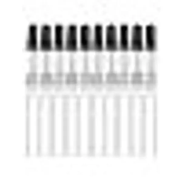 10pack 1ml Glass Test Tubes Small Clear Glass Test Tubes for Scientific Experiments