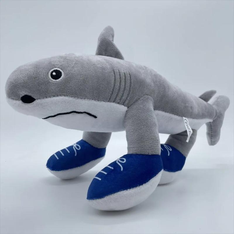 Italian Brainrot Tralalero Tralala Plushies Tung Tung Sahur Stuffed Doll Cute Shark Figurine Blind Box Gift