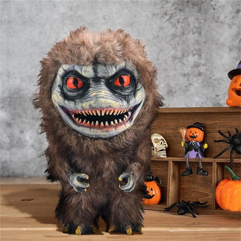 Alien Monster Doll Prop Creepy Plush Doll Horror Movie Alien Prisoner Stuffed Toy Funny Ugly Critters Halloween Party Decoration