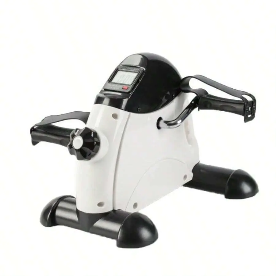 Mini exercise bike, under-desk cycling pedal exerciser, portable foot pedal exerciser
