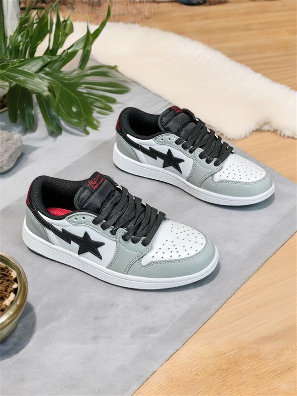 Unisex Flat Sole Skate Shoes, Outdoor Casual Shoes, Non-Slip Durable