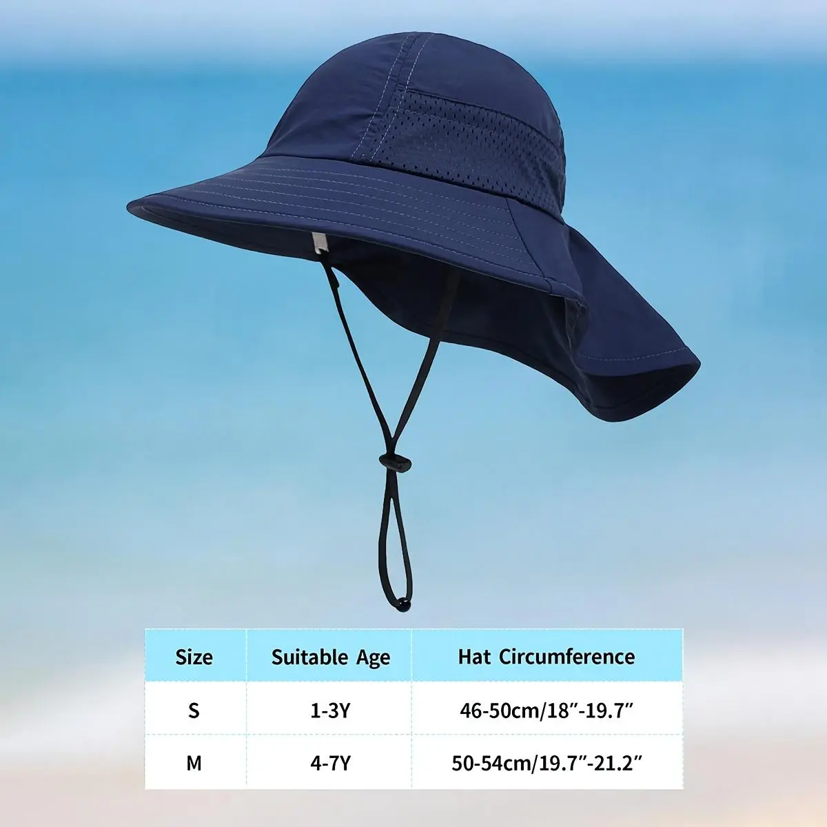 2pcs Set Summer Breathable Mesh Fisherman Hat, Cape Hat, Suitable for Beach Play, Beach Vacation Wide Brim Hat