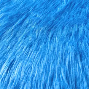 Faux  Fabric for Crafts, ,  Costumes, Cushions, Decorations Azure 10x10in