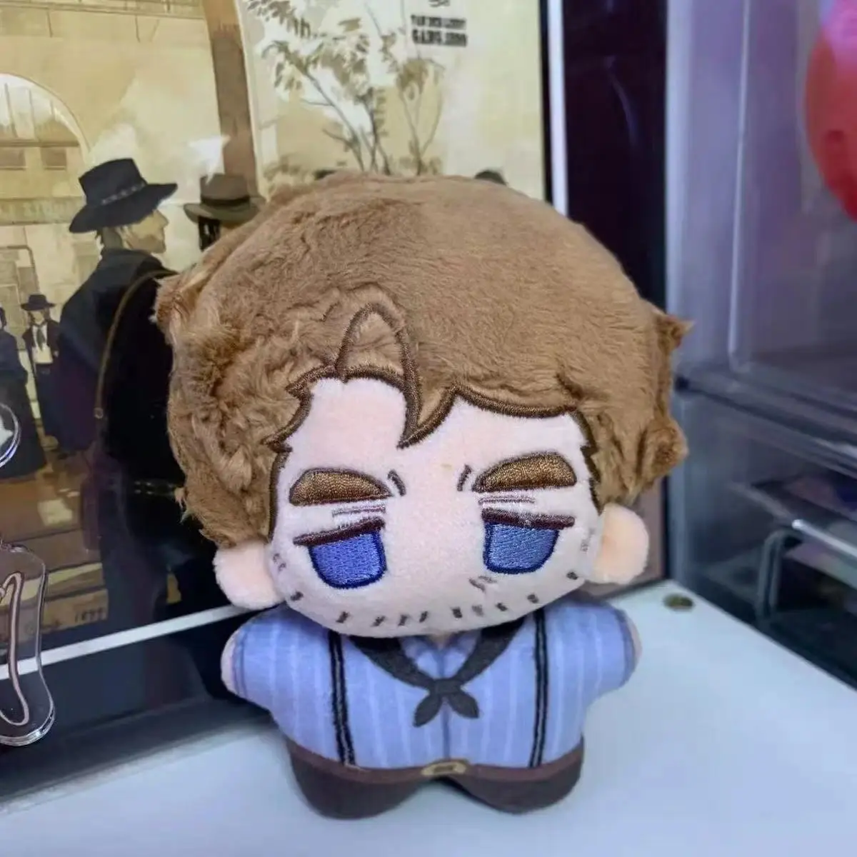 Stuffed 10cm Anime Red Dead Redemption 2 Plushie Arthur Morgan Cartoon Plush Doll Toy Kids Adults Collectible Cotton Gifts