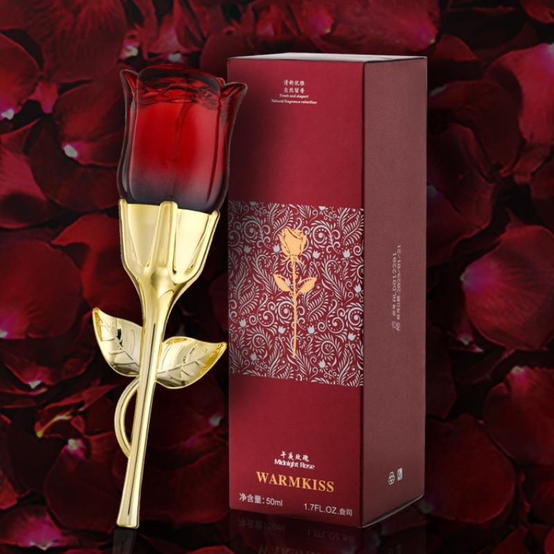 Midnight Rose Perfume for Women, Long-Lasting Fragrance, Unique Scented Gift, Ideal for Daily Use, Dates, Parties, Floral Perfume Oil, Floral Citrus