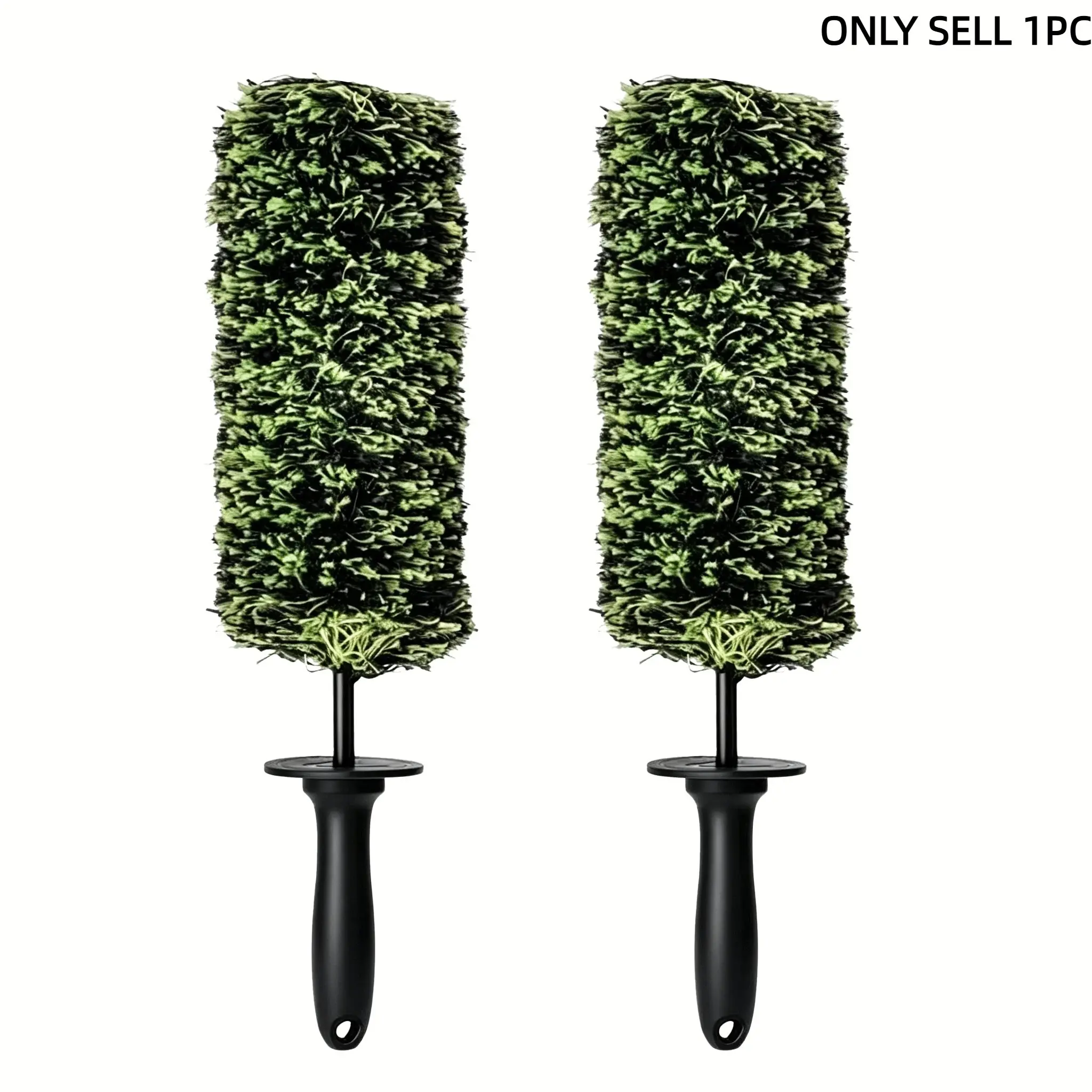 Car Wheel HUB Cleaning Brush, Convenient Tire Debris Tool, Durable Wheel Cleaner, Deep Brake Dust Removal, Ergonomic Handle, Rim Cleaner Brush, Car Detailing Supplies