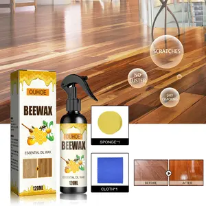 Furniture Beeswax Spray, Floor Care Polish, Waterproof, Crack-Resistant, Scratch Repair, Renovation Wax, Furniture Maintenance