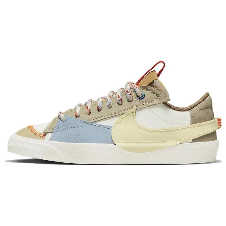 Nike Blazer '77 Low Top Sneakers for Women in Beige Verifiable, with credentials and supporting global authentication