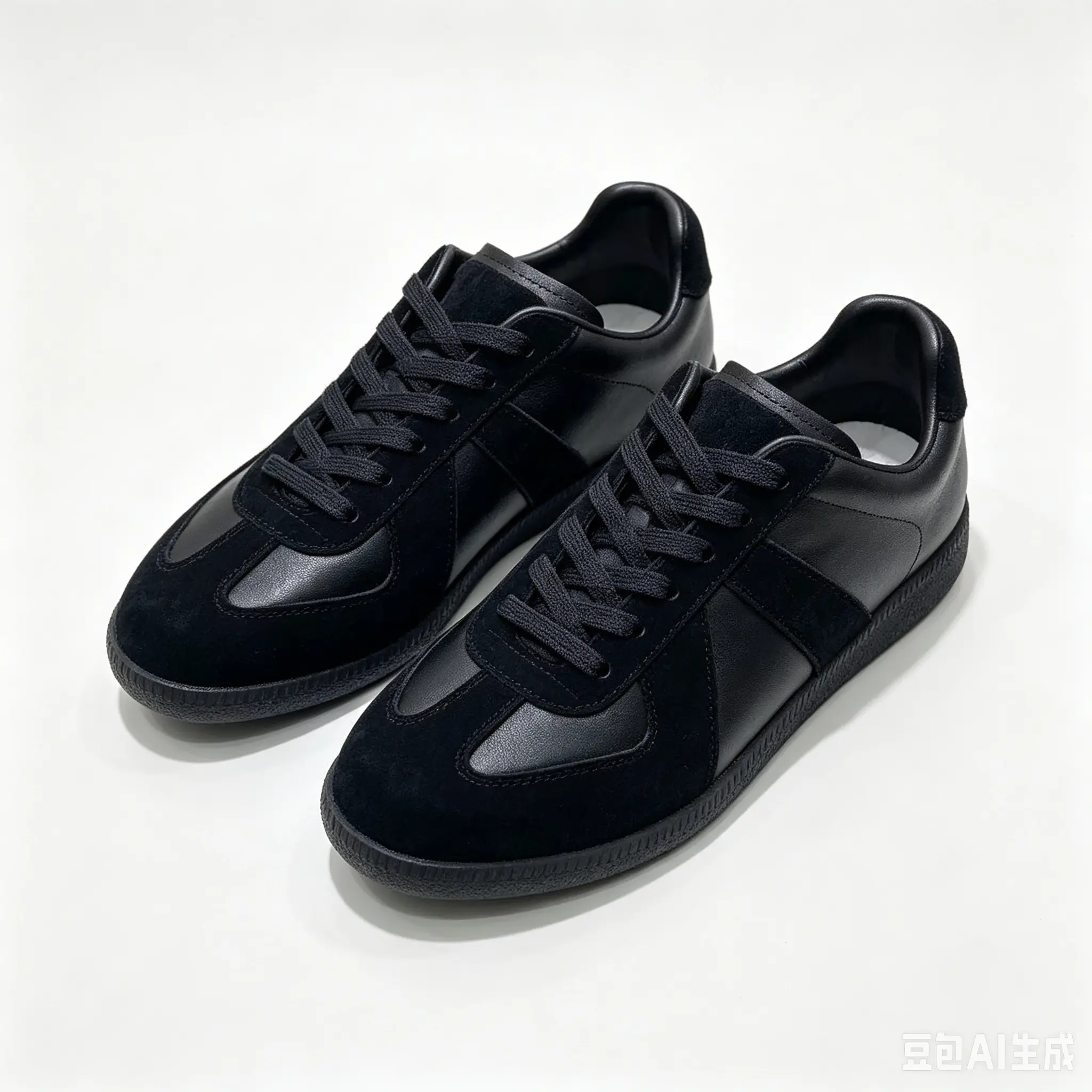 Retro German Trainer Sneakers, Suede Leather Casual Flat Shoes, Classic Low Top Walking Shoes, Versatile Daily Fashion Sneakers For Women Men Classic Retro German Trainer Sneakers, Suede & Leather Stitching Casual Flat Shoes, Low Top Breath