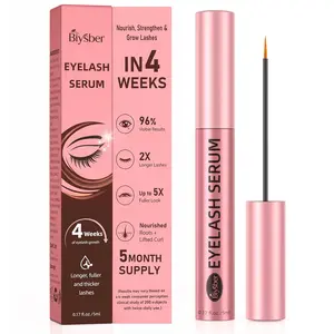Premium Eyelash Growth Serum with Advanced Formula, Boosts Longer Fuller Thicker Lashes & Eyebrows, Gentle Vegan Formula for Sensitive Eyes
