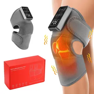 Electric Knee Massager, 3 Modes Vibration, 5 Heat Levels, Shoulder Elbow Support, Joint Heating Pad, Muscle Relaxation, Pain Relief