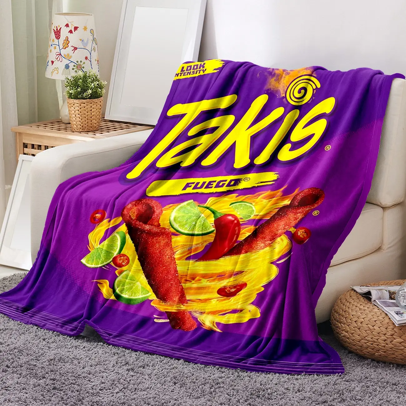 1pc Flannel Nap Blanket, Soft Warm Cozy Throw for Sofa Bed, Lightweight Comfortable Rug for Travel Living Room Office Camping