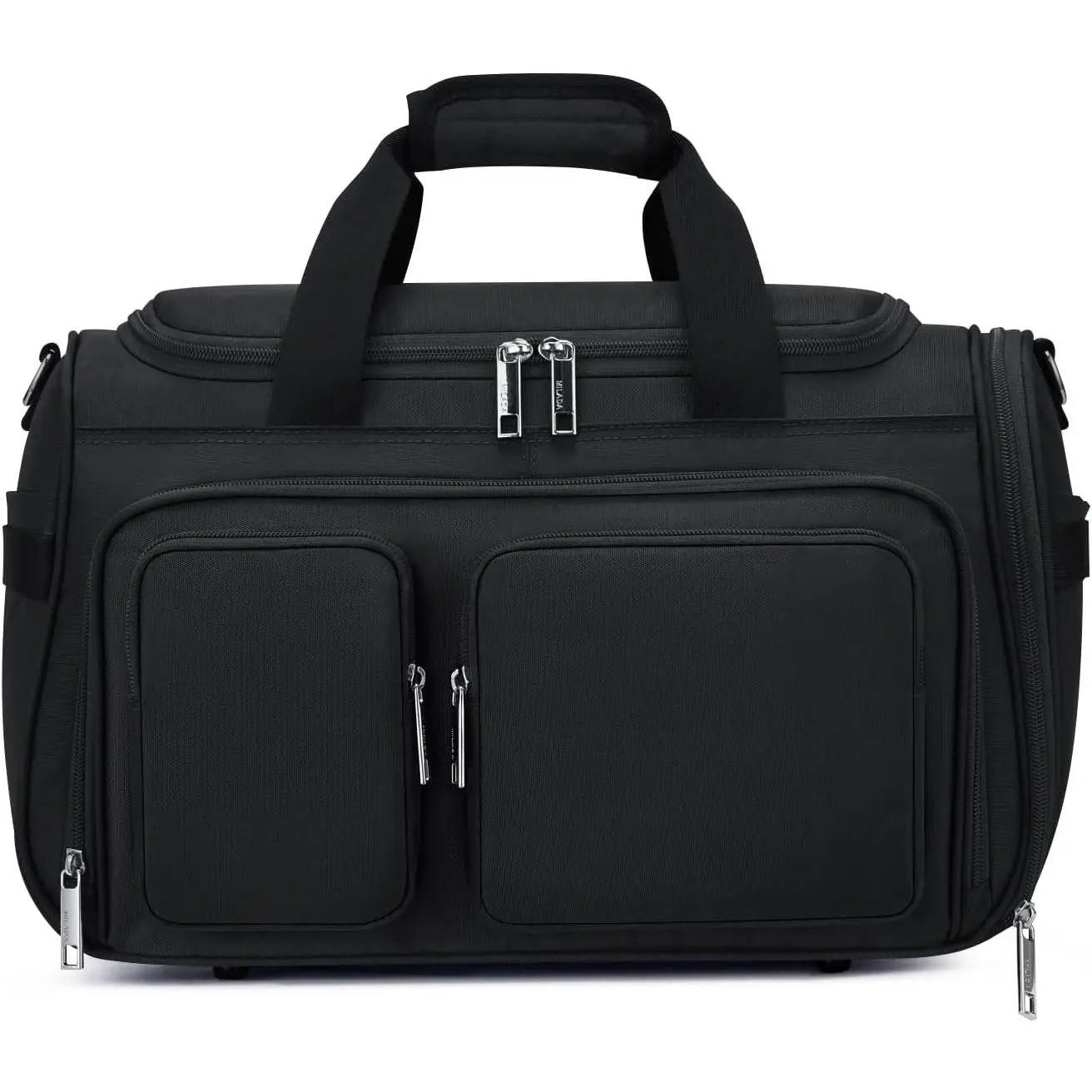 Underseat Carry  Luggage Bags for Travel Lightweight Foldable Carry  Bags for Airplanes Small Duffle Bag for Men Women TSA Approved Underseat Bag Travel Tote Bags, Black