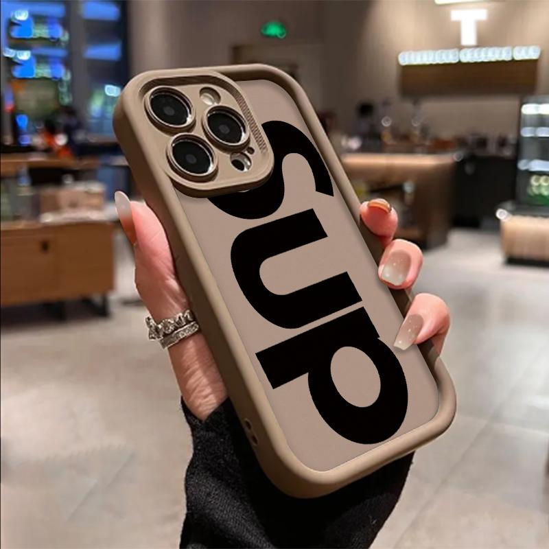 SUP Fashion Phone Case TPU for iPhone 17 AIR 17 PRO 16 PRO 15  PRO MAX  14 PLUS 13 PRO 12 11 PRO XS MAX X XR Samsung Galaxy S25 Ultra S24 S23 S22 Plus