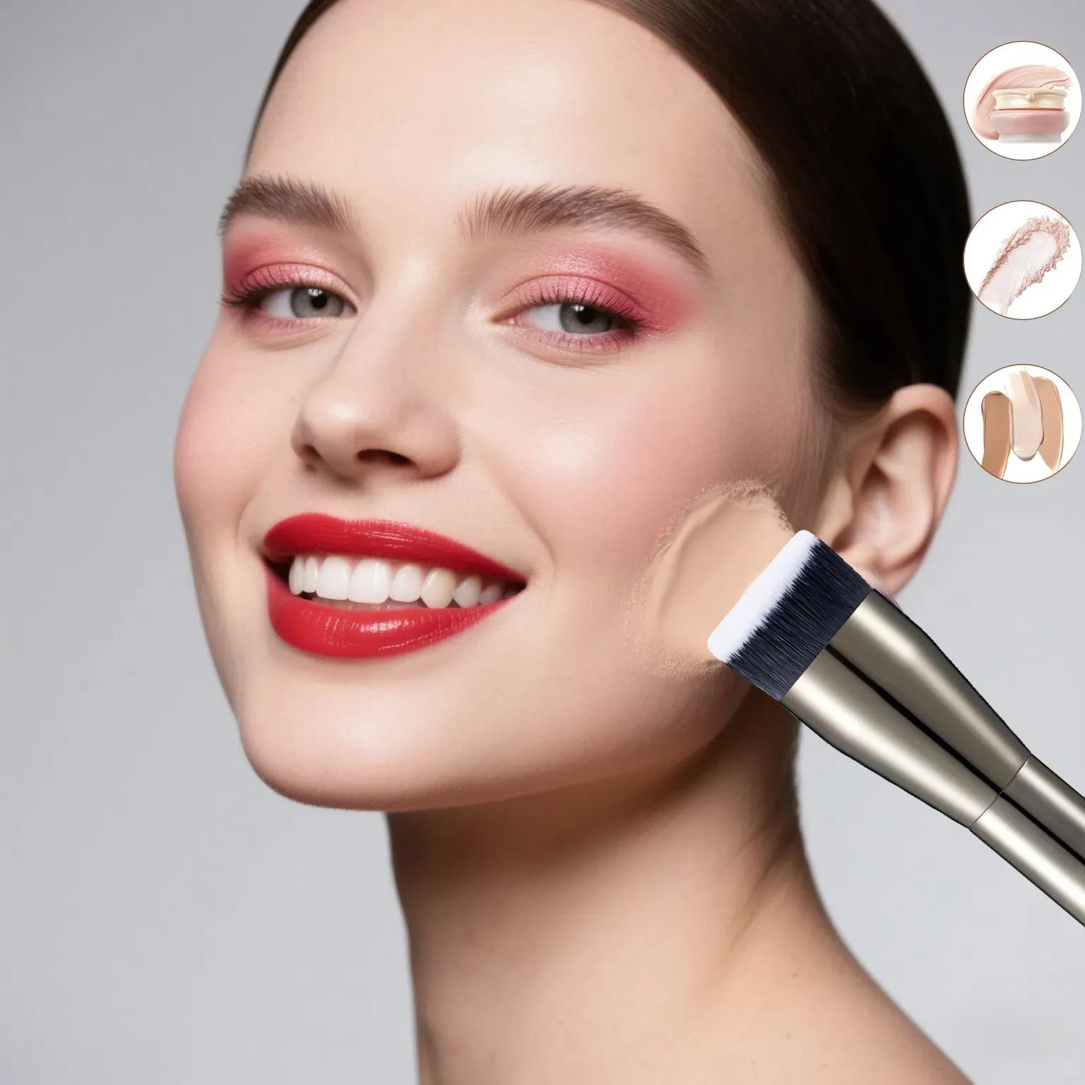 1Counts/Face Makeup Brush with Soft Bristles,Soft Makeup Brushes,Kabuki Brush,Eye Brushes,Professional Makeup Products for Women&Girls multifunctional cosmetic Gold Gray cute room stuff kabuki brushes stippling brush Angled Multi-Purpose Makeup Brush 1Counts/Face Makeup Brush with Soft Bristles,Soft Makeup Brushes,Kabuki Brush,Eye Brushes,Professional Makeup Products for Women&Girls multifunctional cosmetic Gold Gray cute room stuff kabuki brushes stippling brush Angled Multi-Purpose Makeup Brush