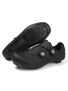 Unisex Clip-In Road Cycling Shoes, Breathable Hard Sole SPD Cycling Shoes, Suitable for Indoor Fixed Bikes and Outdoor Road Cycling