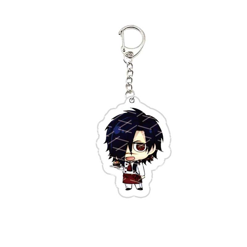Acrylic DRAMAtical Murder Noiz Seragaki Aoba Clear Virus KeyChain  Key Ring DMMD Pendant  Chain Key Ring Fans Gift