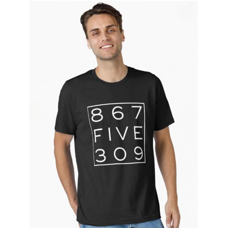 8675309 Nostalgic And Funny 80S Essential T-ShirtS ,Retro , Funny Music Shirt,Tommy Tutone,Music Lover Shirt,Music Gift,Retro Gift Shirt,Funny Gift Shirt,100%Cotton,Unisex Crew-Neck Tee