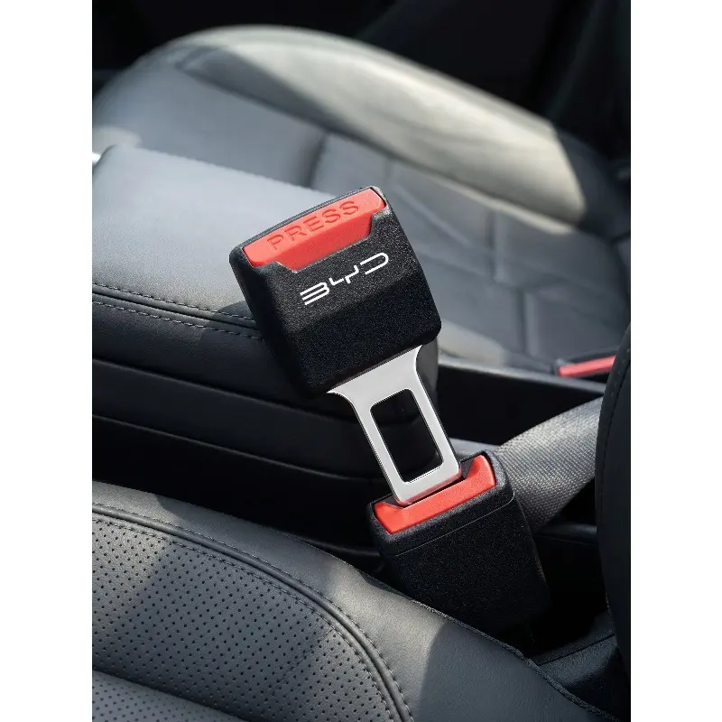 Universal Durable High Strength Steel Car Seat Belt Clip Extender for BYD Atto 3 Dolphin Seal Tang Han Sealion 6 Song Plus Destroyer 05