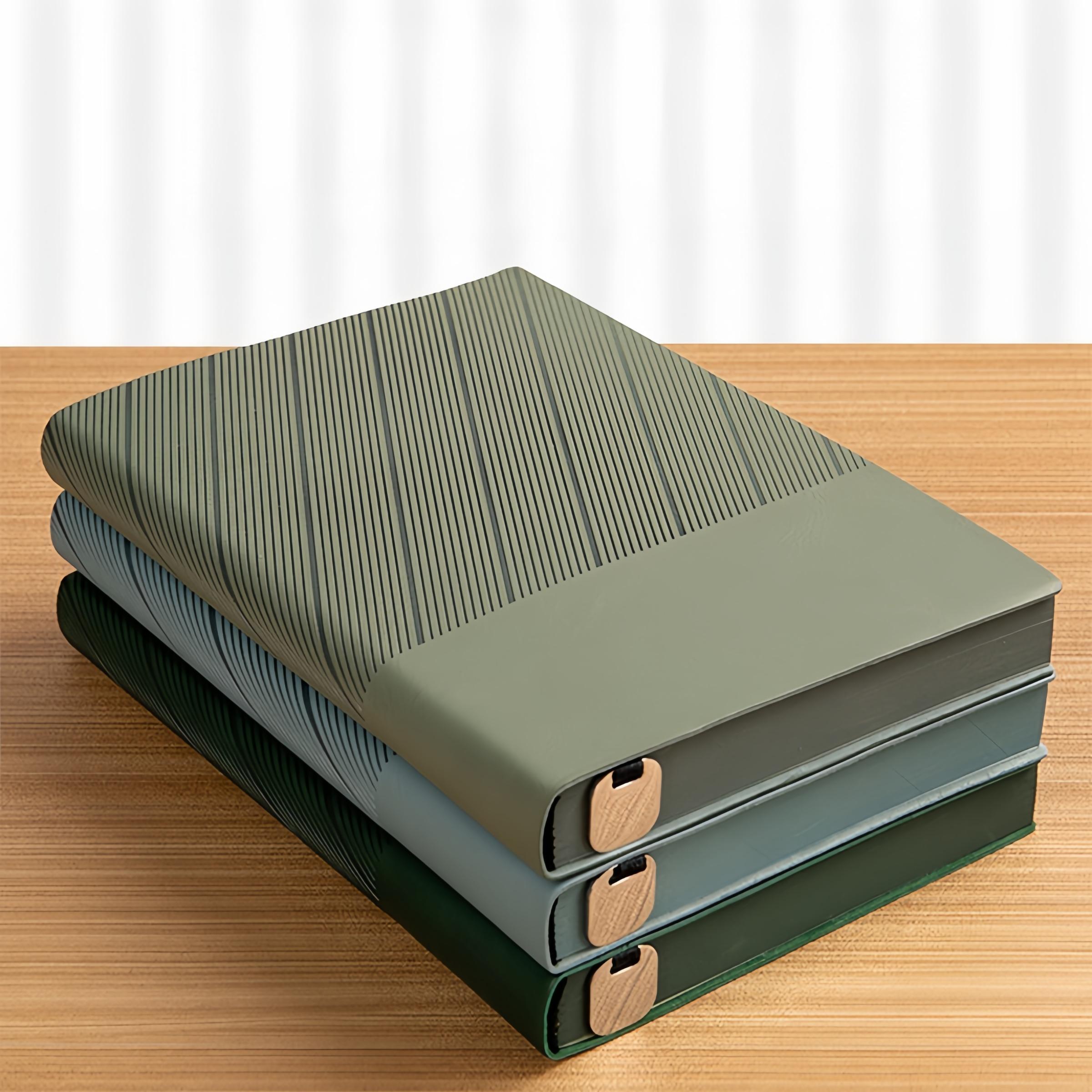 A5 Ultra-Thick PU Leather Business Notebook - Durable Pattern Office Notepad, Ideal for Note-Taking & Planning, Perfect for Professionals