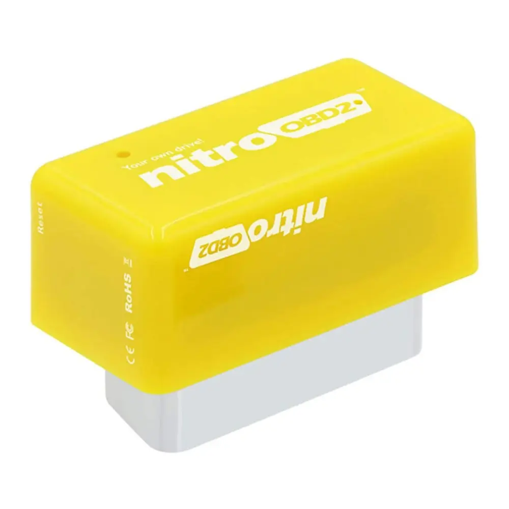 Car Dual-Plate OBD2 Fuels Saver With Nitro Chip Tuning Box | High Fuel Saving Plug and Play | TikTok Viral Car Artifact | Universal Fit No Install | For Driving Commute Long Trip Sedan SUV Universal