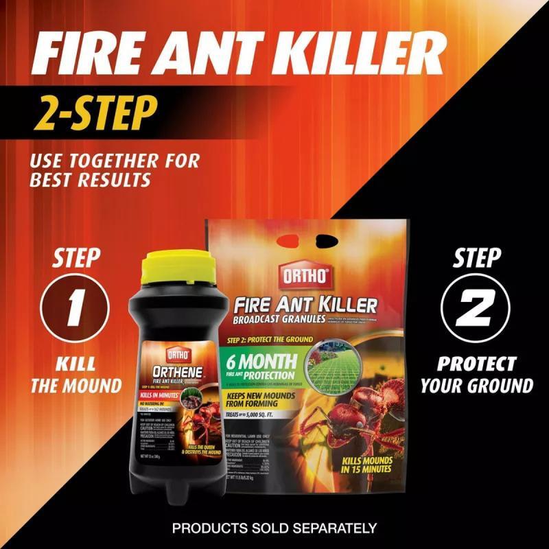 Ortho Orthene Fire Ant Killer (12oz) - Home Pest Control, Outdoor Lawn, Shrub & Flower Bed Pest Control Solution,dorm essentials,home essentials