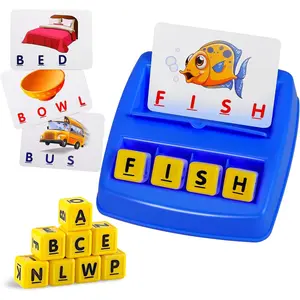 Matching Letter Game, Spelling Word and Increases Memory, Early Learning Educational Toy for Preschool & Kindergarten Kids Over 3-8 Years Oldfidget toys
