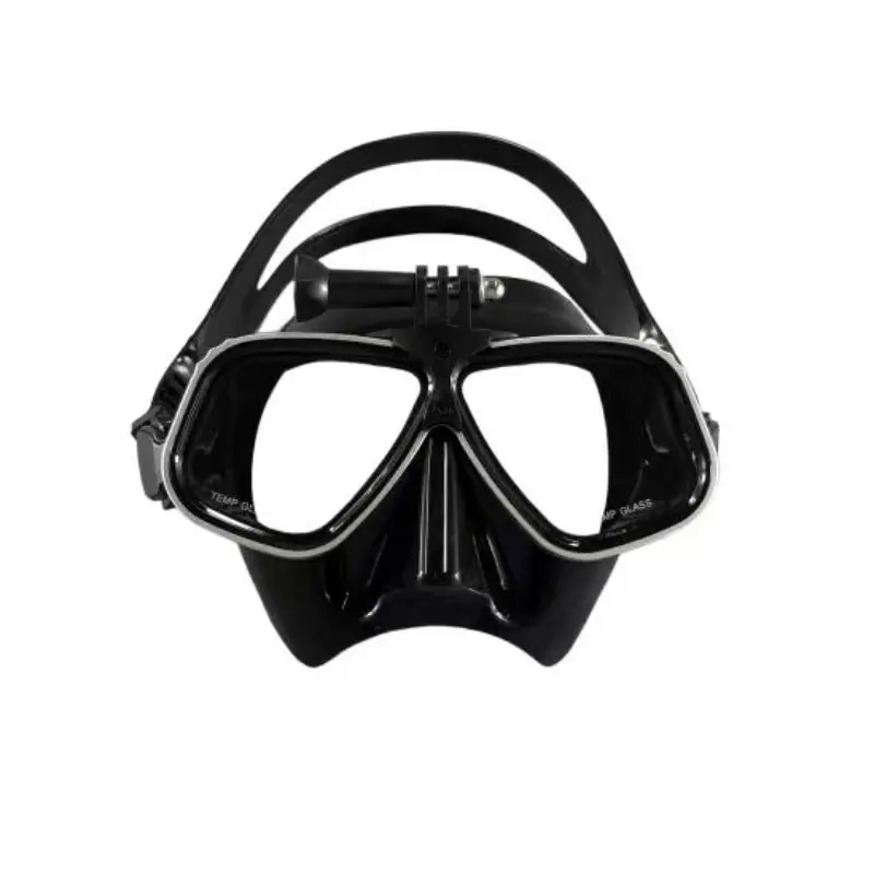 Apollo Free Dive Mask with Aluminum Frame, Snorkeling Mask with Camera Mount, Eyeglass Style Design, Ideal for Scuba Diving