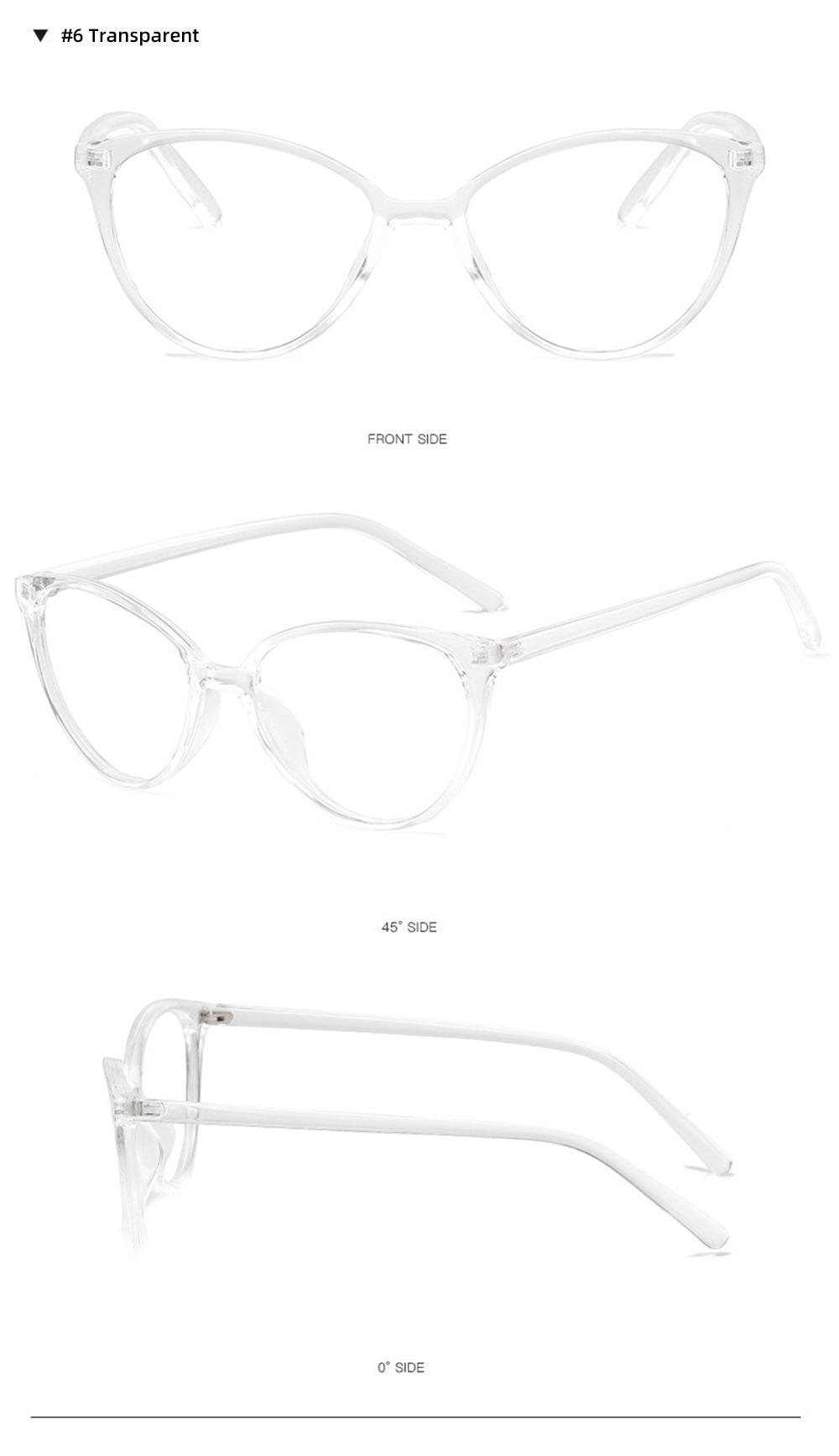 VIVIBEE Women Cat Eye Blue Light Blocking Glasses Office Computer Glasses Frame Female Leopard Ladies 2026 Fashion Goggles