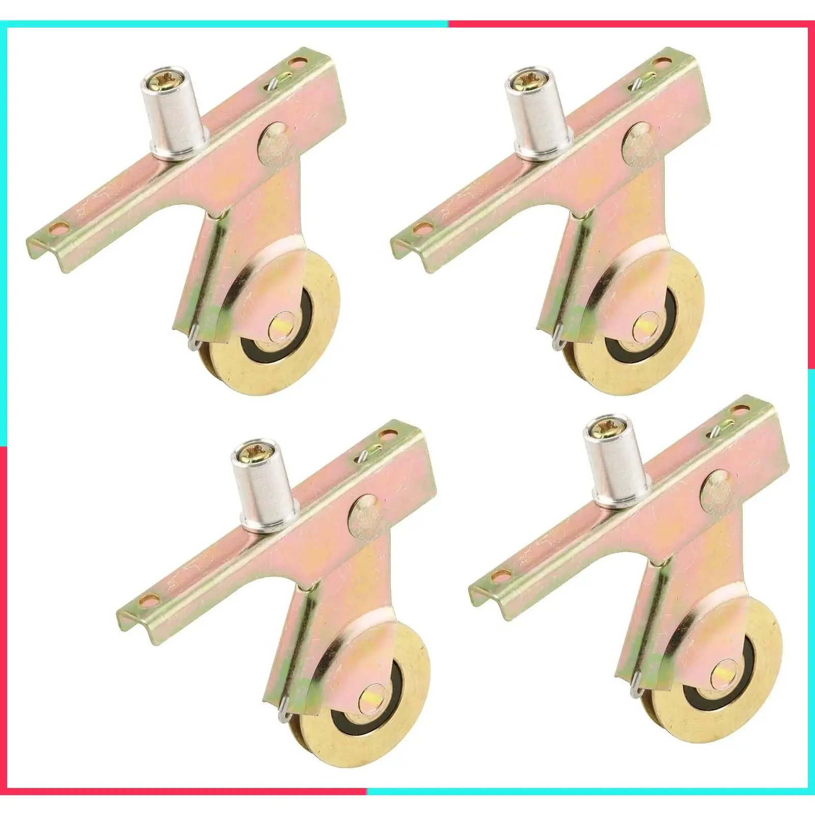 4 Pack Sliding Screen Door Tension Spring, Fits B 701, B 702 & B 814, Top or Bottom, 1" Concaved Steel Ball Bearing