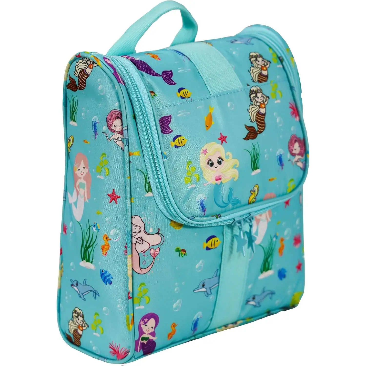 Cute Cartoon   Toiletry Bag  Travel  Makeup Organizer Wash Bag Shower bag Over Night Bag Camping Shaving Kit Bag for Boys & Girls ()