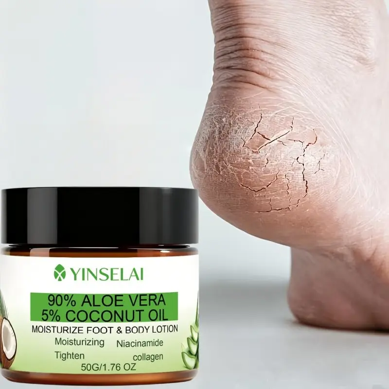 Aloe Vera Coconut Moisturizing Cream, Hydrating Formula with Collagen & Niacinamide, Long-Lasting Humidity Lock, Ideal Gift for All Body Parts
