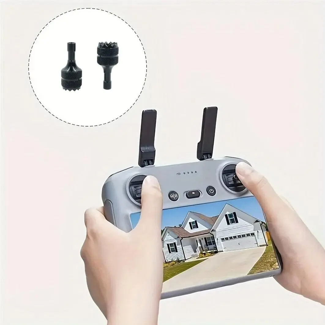 Aluminum Thumb Joystick Pair for Dji Air 3/3s/3 Pro RC/rc2, Durable and Lightweight, Ideal for Enthusiasts and Professionals