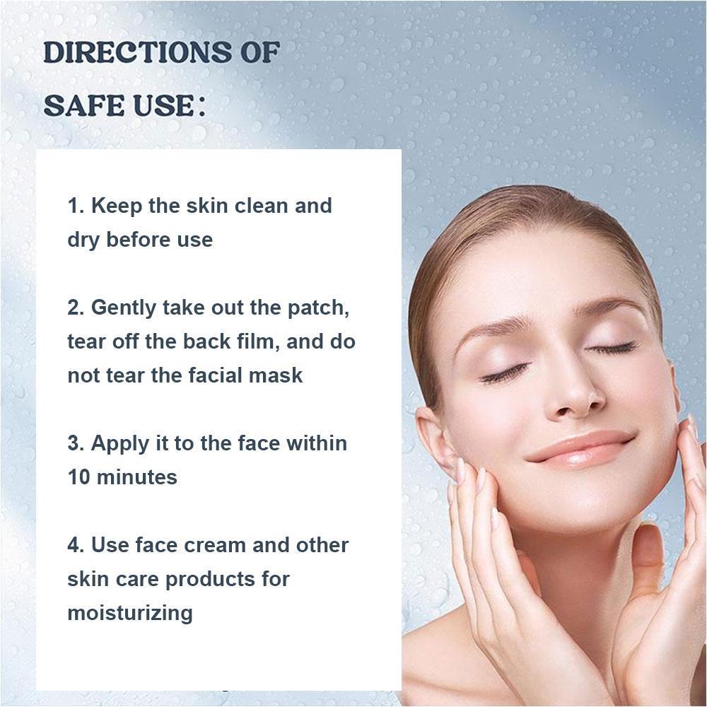 Collagen Face Mask, Collagen Film Mask, Hydrating Face Mask, Nourishing Moisturizing Face for Women, Girl Skin Care Products