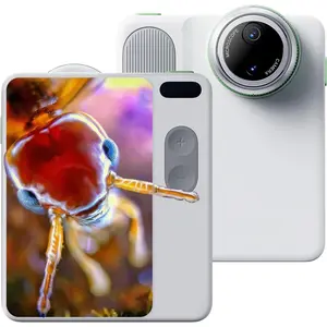 MicroCam X1 4K Digital Camera with 400X Microscope, True 4K Footage, Autofocus, 3.5" LCD Touchscreen | Compact Point and Shoot Camera for Photography | Ideal Gifts for Women,