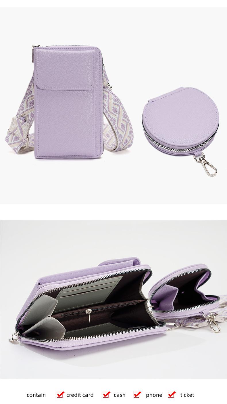 2026 Trendy Crossbody Phone Bag for Women – Versatile Mini Messenger Shoulder Purse, Multi-Functional Everyday Bag for Girls and Moms, Travel, Shopping, Casual Daily Use