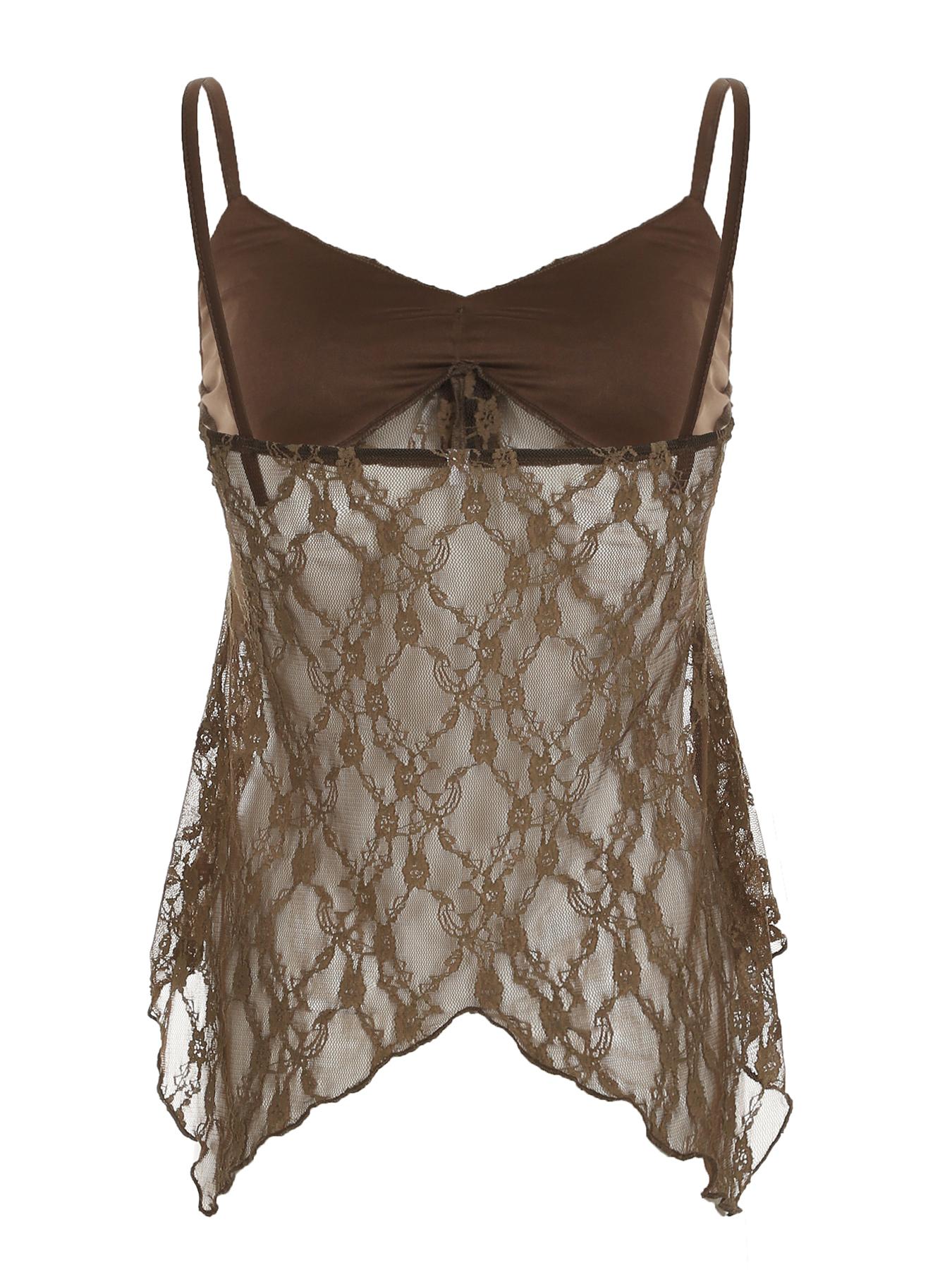 Women's Cami Top, Casual Fashion Sleeveless Top for Summer, Women's Clothing for Daily Wear, Womenswear