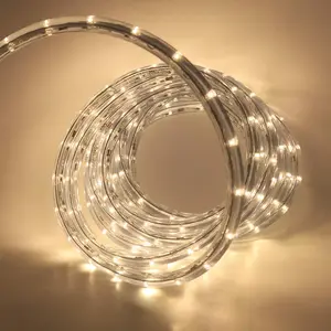 7/16" Rope Lights, 6.6ft 2-Wire Waterproof LED Rope Light Kit, 110V-120V PVC 30 LED/M Tube Lights Strip for Background, Outdoor, Christmas, Home Decoration(Warm White)fidget toys